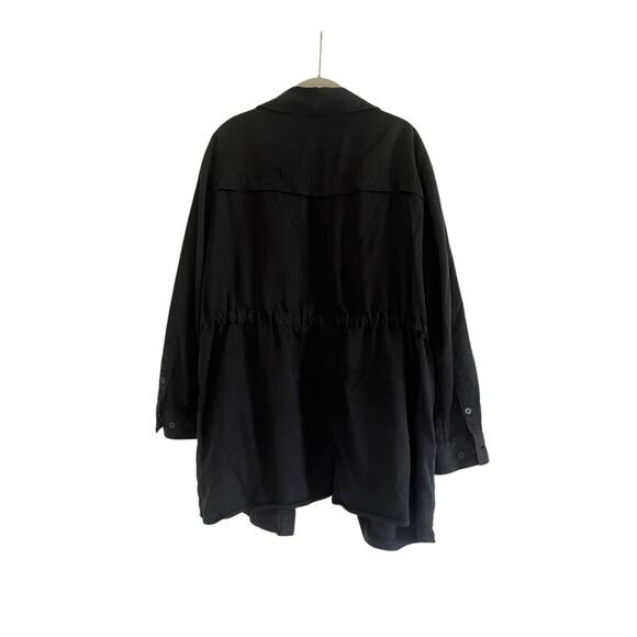 Duluth Trading Company Black Tencel Anorak - L - Picture 2 of 8